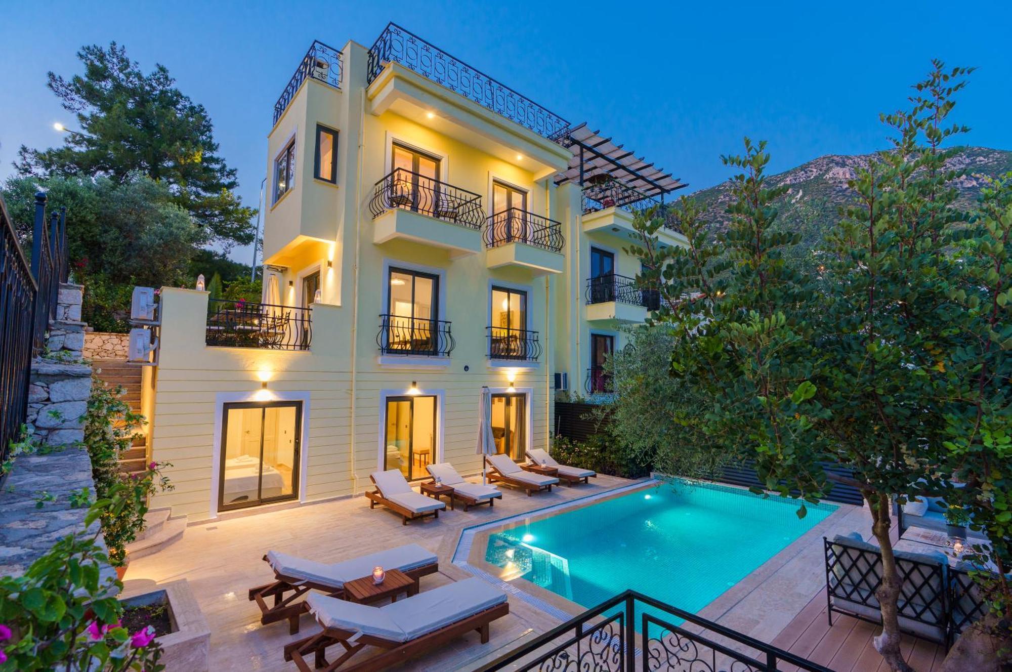 Villa Vista Mare Kalkan Exterior photo